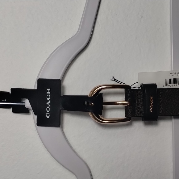 Authentic Coach Classic Belt SignatureCanvas  Women L & XL  Color Chestnut Brown - Picture 3 of 13